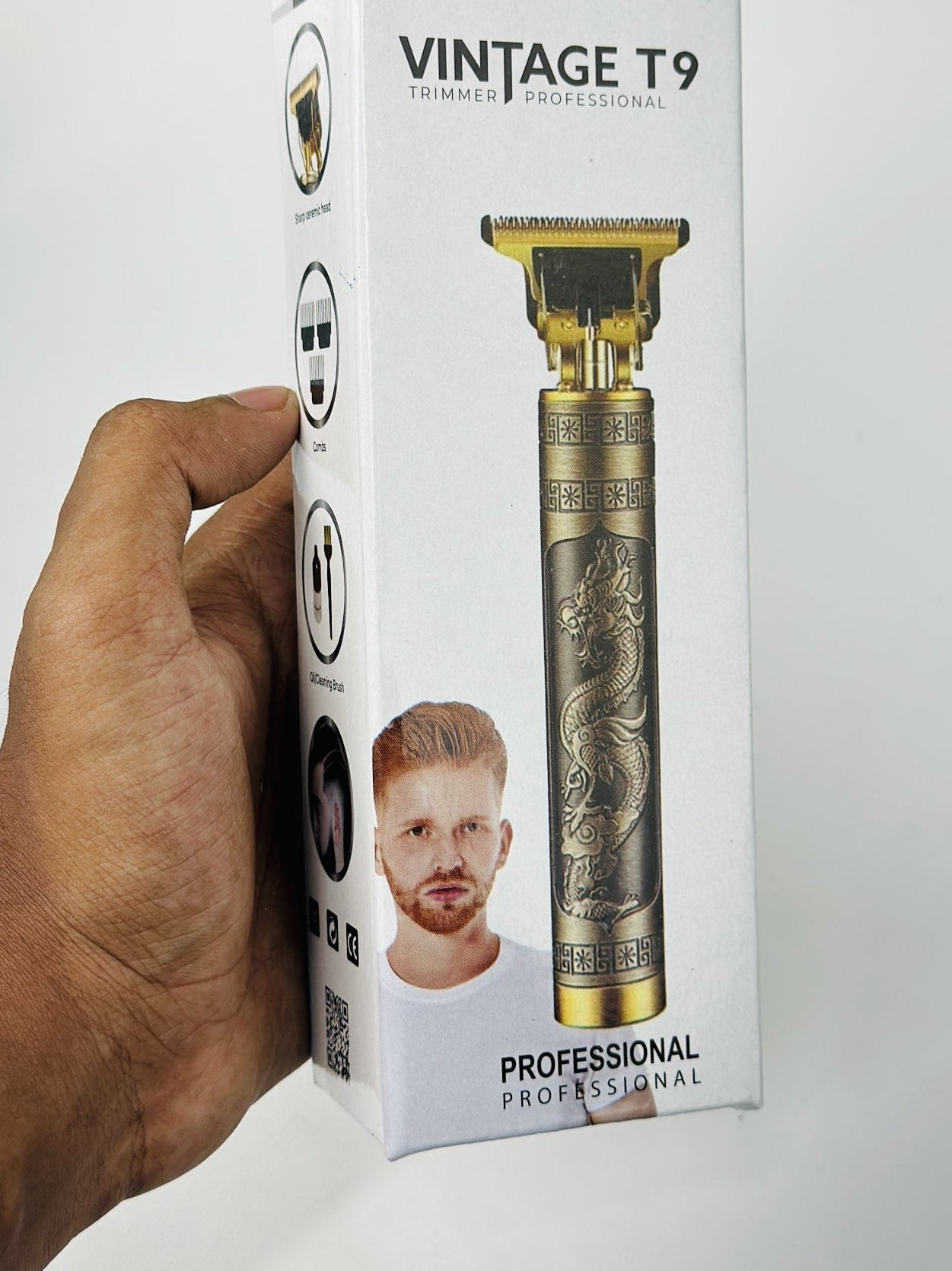 Vintage T9 Update Long lasting Trimmer Type C -1 Year Warranty