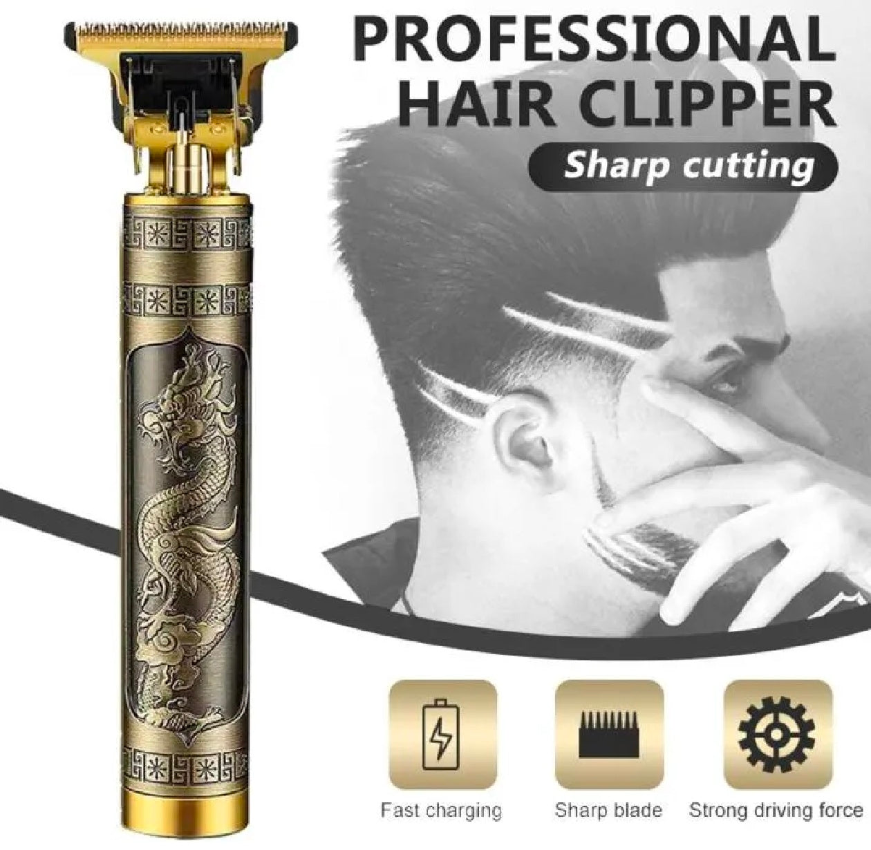 Vintage T9 Update Long lasting Trimmer Type C -1 Year Warranty